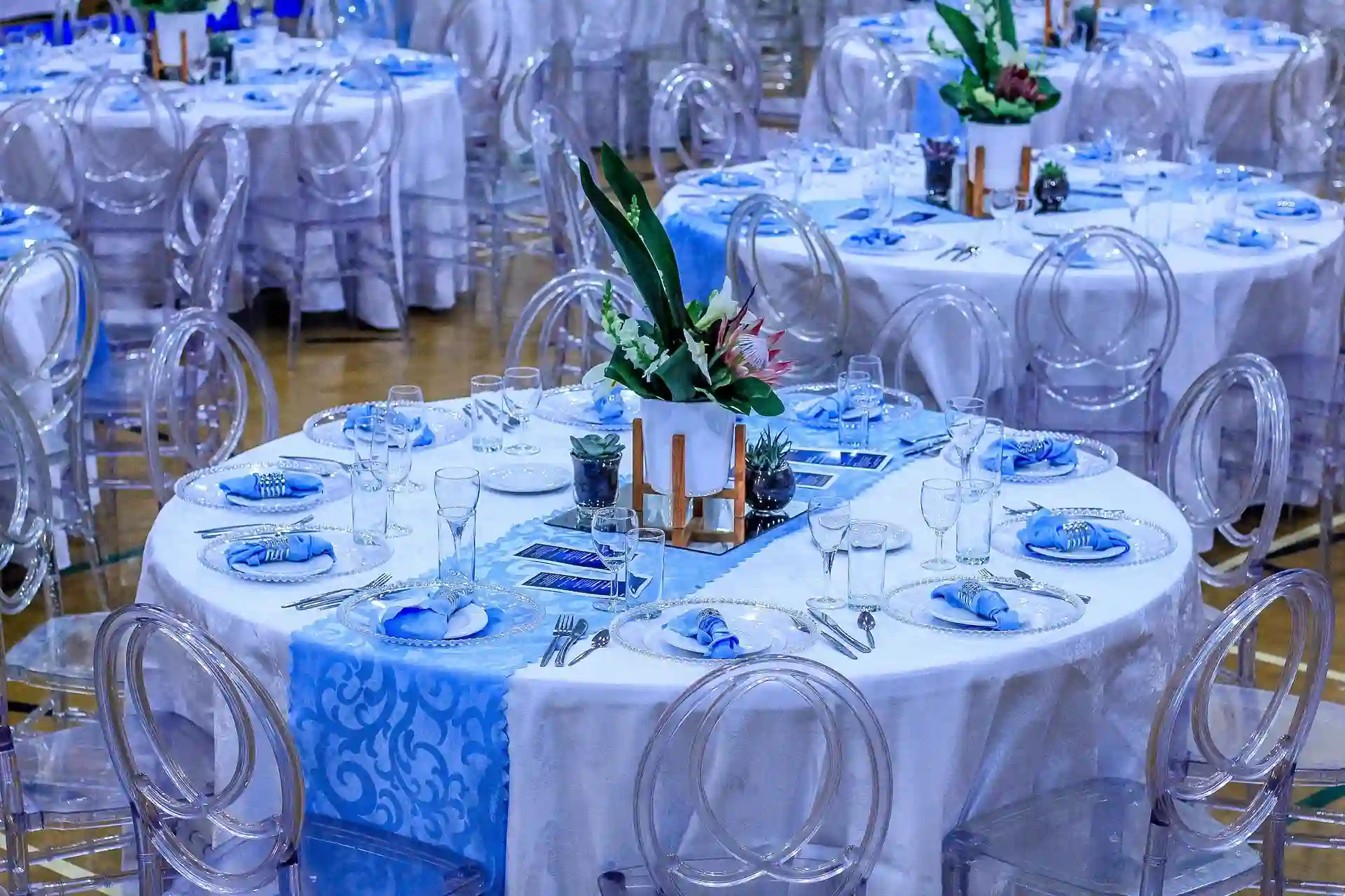 Custom Corporate Event Theme and Color Palette Styling