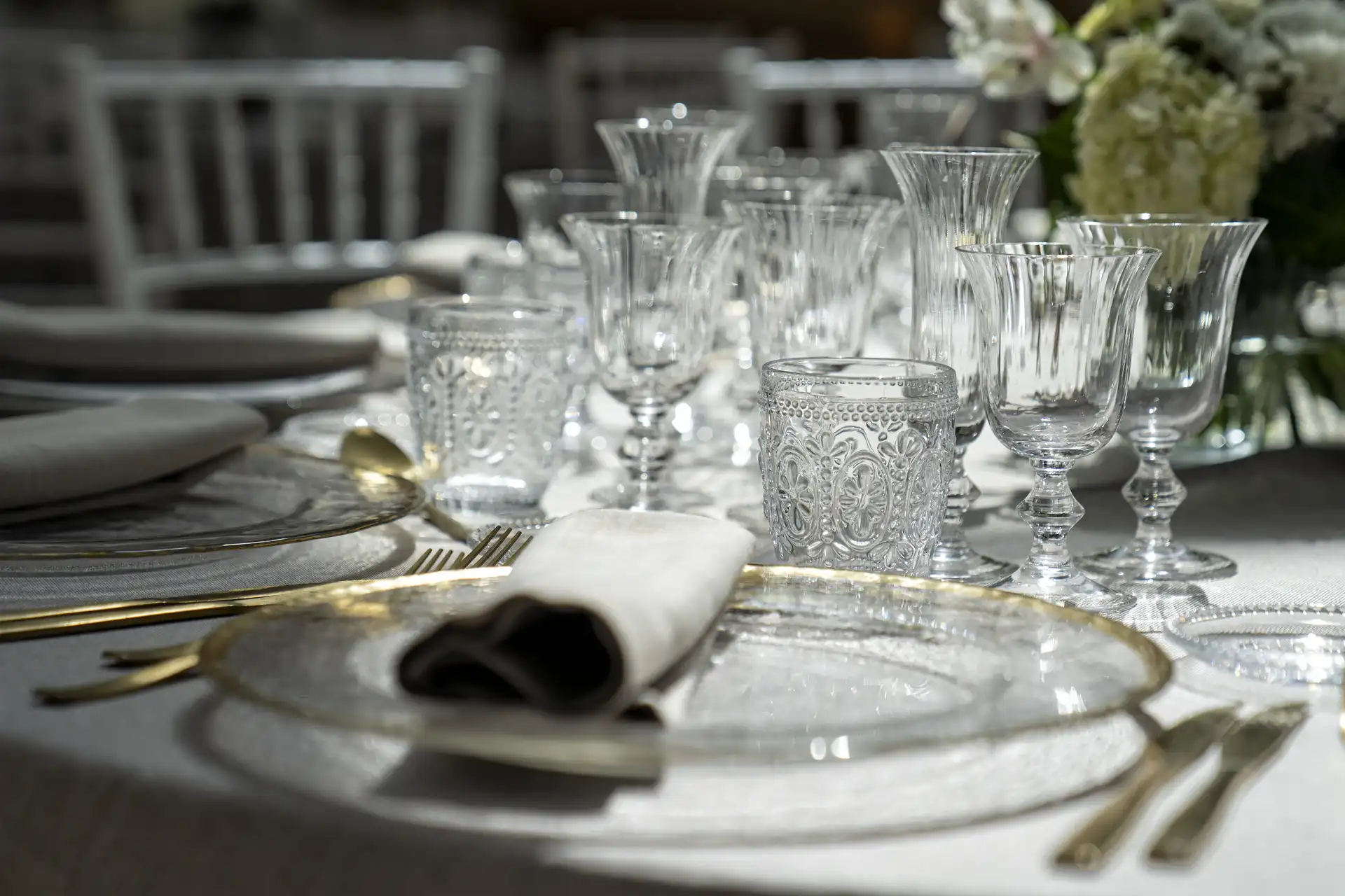 Premium Crockery, Cutlery, and Glassware Hire for Functions