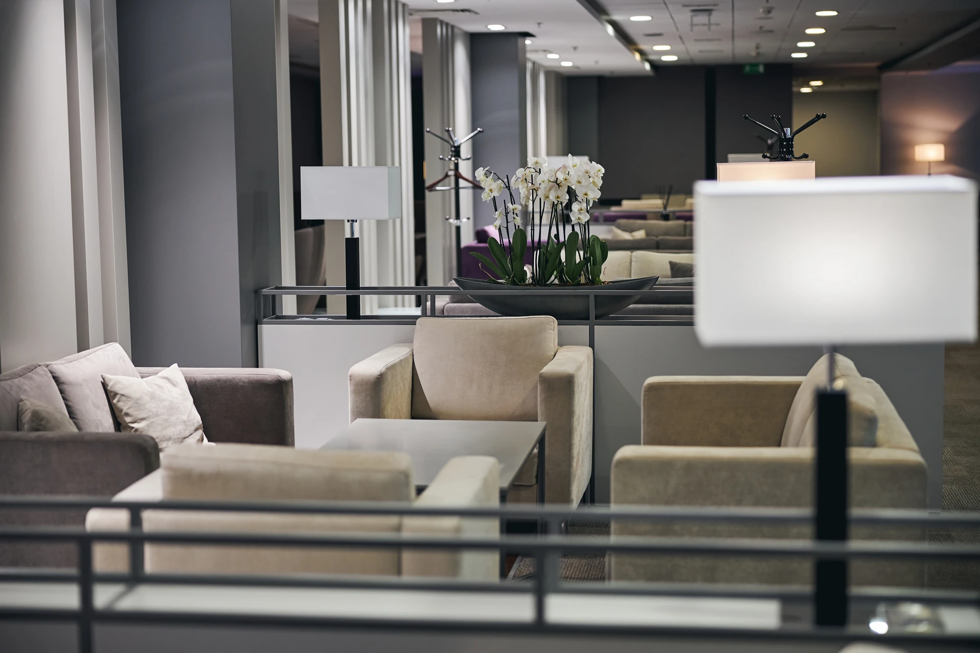 Corporate Reception Area Interior Design and Decor