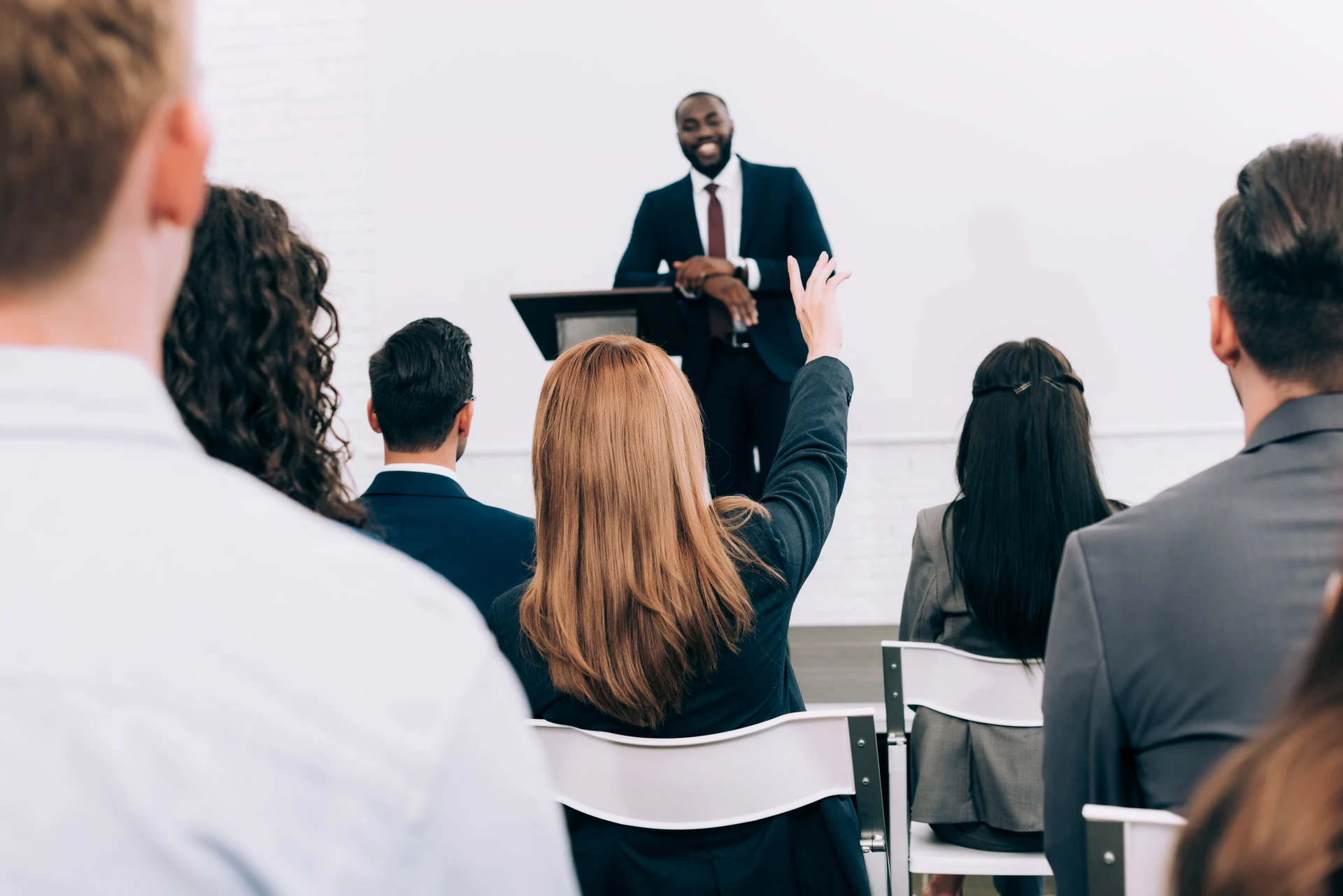 Professional Corporate Conference and Seminar Room Layout