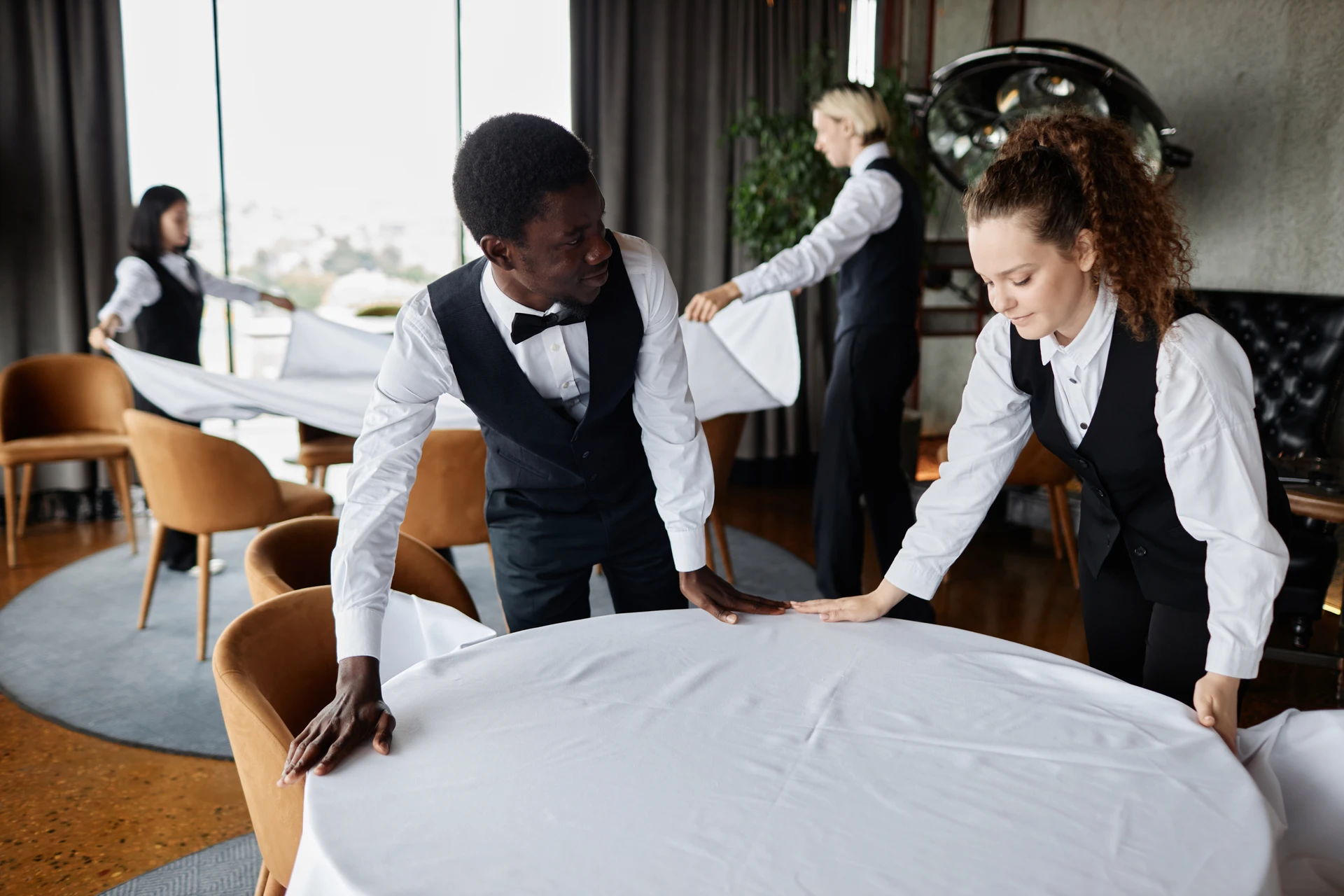 Professional Hospitality Staff and Waiters for Corporate Events